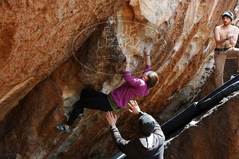 Bouldering in Hueco Tanks on 03/15/2019 with Blue Lizard Climbing and Yoga

Filename: SRM_20190315_1357470.jpg
Aperture: f/5.6
Shutter Speed: 1/500
Body: Canon EOS-1D Mark II
Lens: Canon EF 16-35mm f/2.8 L