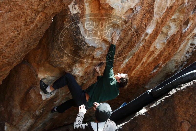 Bouldering in Hueco Tanks on 03/15/2019 with Blue Lizard Climbing and Yoga

Filename: SRM_20190315_1401430.jpg
Aperture: f/5.6
Shutter Speed: 1/640
Body: Canon EOS-1D Mark II
Lens: Canon EF 16-35mm f/2.8 L