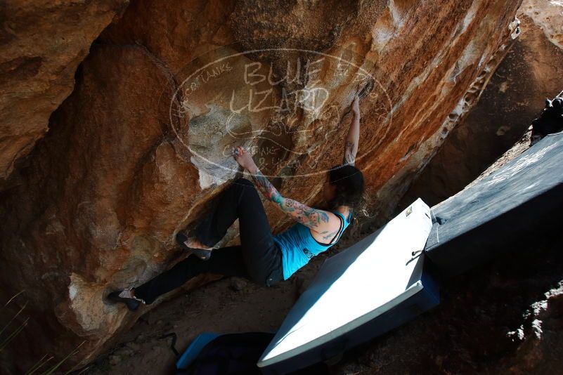 Bouldering in Hueco Tanks on 03/15/2019 with Blue Lizard Climbing and Yoga

Filename: SRM_20190315_1415350.jpg
Aperture: f/5.6
Shutter Speed: 1/320
Body: Canon EOS-1D Mark II
Lens: Canon EF 16-35mm f/2.8 L