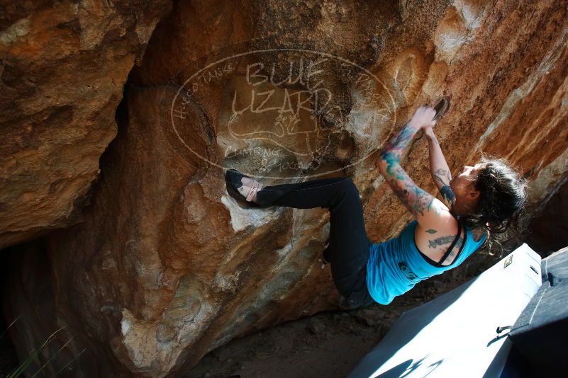 Bouldering in Hueco Tanks on 03/15/2019 with Blue Lizard Climbing and Yoga

Filename: SRM_20190315_1415390.jpg
Aperture: f/5.6
Shutter Speed: 1/250
Body: Canon EOS-1D Mark II
Lens: Canon EF 16-35mm f/2.8 L