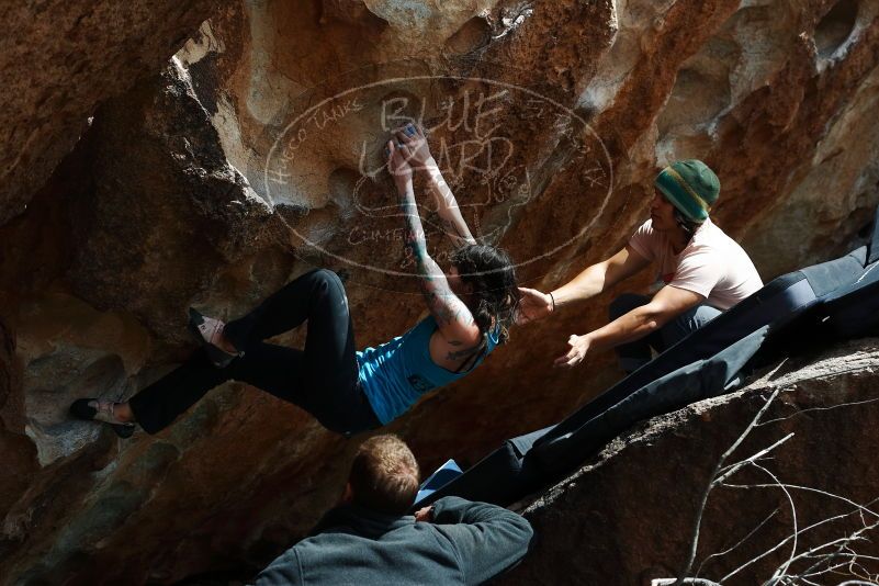 Bouldering in Hueco Tanks on 03/15/2019 with Blue Lizard Climbing and Yoga

Filename: SRM_20190315_1431560.jpg
Aperture: f/5.6
Shutter Speed: 1/400
Body: Canon EOS-1D Mark II
Lens: Canon EF 50mm f/1.8 II