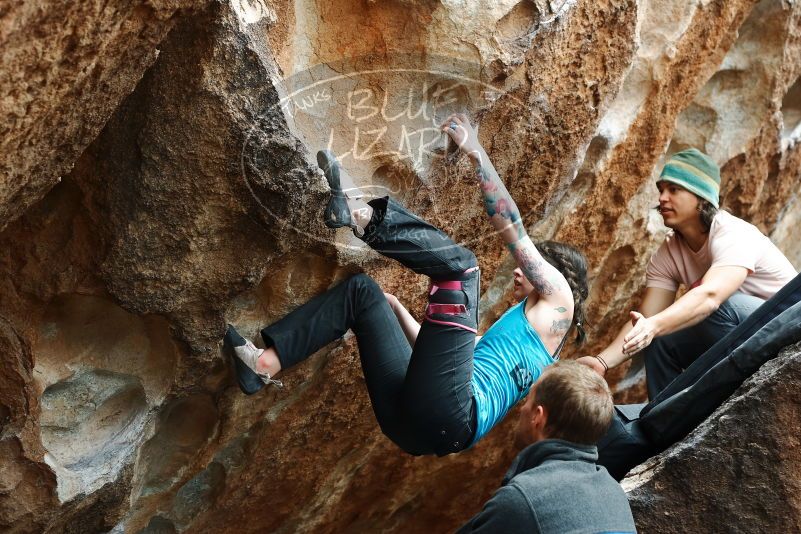 Bouldering in Hueco Tanks on 03/15/2019 with Blue Lizard Climbing and Yoga

Filename: SRM_20190315_1447490.jpg
Aperture: f/4.0
Shutter Speed: 1/400
Body: Canon EOS-1D Mark II
Lens: Canon EF 50mm f/1.8 II