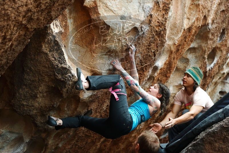 Bouldering in Hueco Tanks on 03/15/2019 with Blue Lizard Climbing and Yoga

Filename: SRM_20190315_1447540.jpg
Aperture: f/4.0
Shutter Speed: 1/640
Body: Canon EOS-1D Mark II
Lens: Canon EF 50mm f/1.8 II