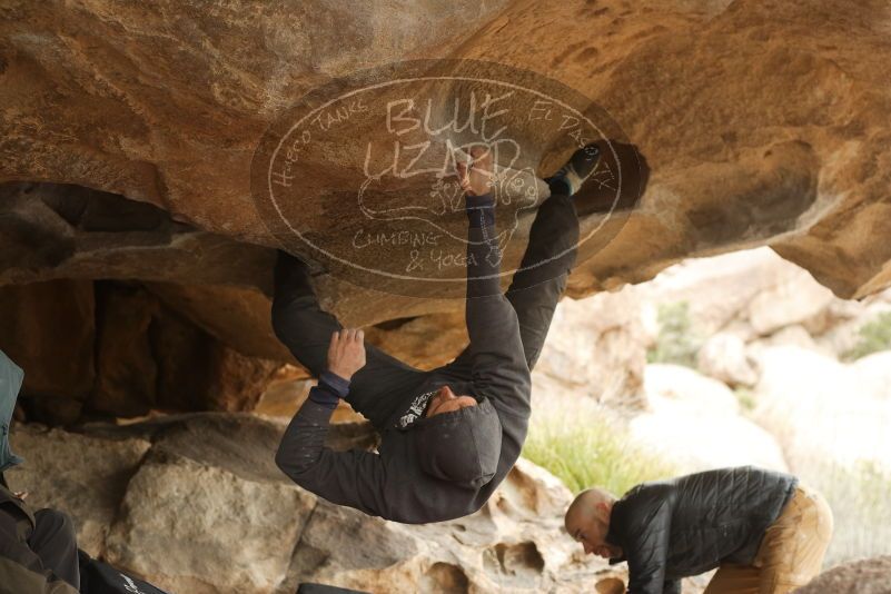 Bouldering in Hueco Tanks on 03/16/2019 with Blue Lizard Climbing and Yoga

Filename: SRM_20190316_1301360.jpg
Aperture: f/3.5
Shutter Speed: 1/400
Body: Canon EOS-1D Mark II
Lens: Canon EF 50mm f/1.8 II