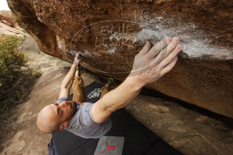 Bouldering in Hueco Tanks on 03/16/2019 with Blue Lizard Climbing and Yoga

Filename: SRM_20190316_1500531.jpg
Aperture: f/5.6
Shutter Speed: 1/500
Body: Canon EOS-1D Mark II
Lens: Canon EF 16-35mm f/2.8 L