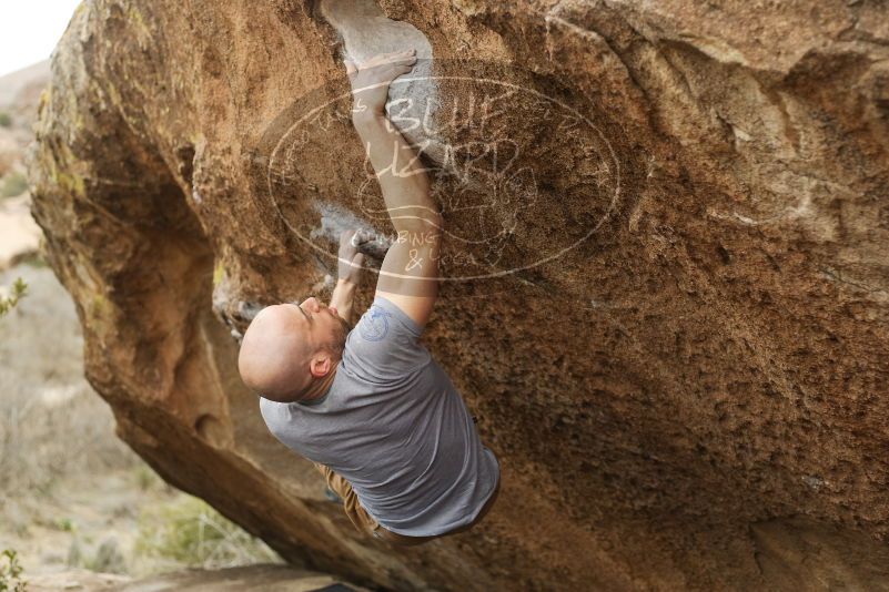 Bouldering in Hueco Tanks on 03/16/2019 with Blue Lizard Climbing and Yoga

Filename: SRM_20190316_1521180.jpg
Aperture: f/2.8
Shutter Speed: 1/320
Body: Canon EOS-1D Mark II
Lens: Canon EF 50mm f/1.8 II