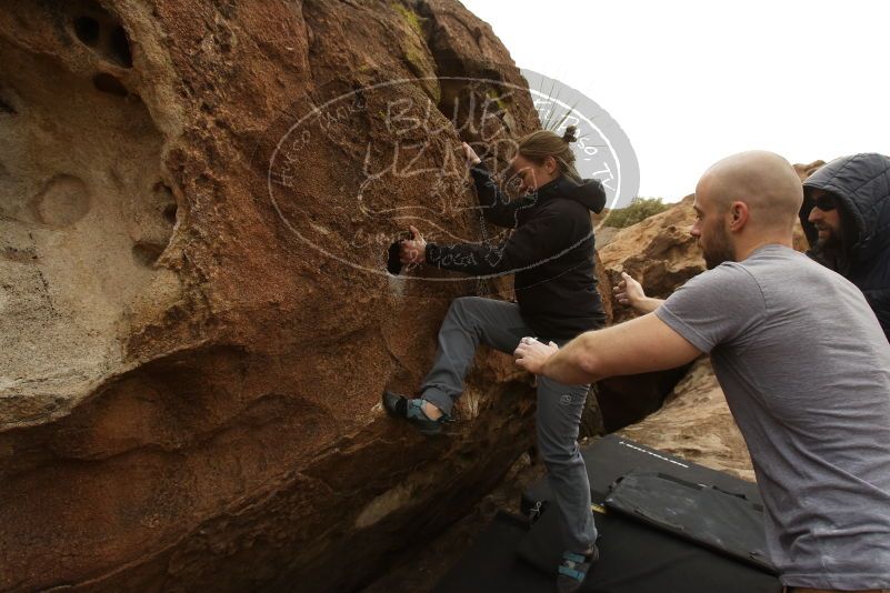 Bouldering in Hueco Tanks on 03/16/2019 with Blue Lizard Climbing and Yoga

Filename: SRM_20190316_1547500.jpg
Aperture: f/5.6
Shutter Speed: 1/1000
Body: Canon EOS-1D Mark II
Lens: Canon EF 16-35mm f/2.8 L