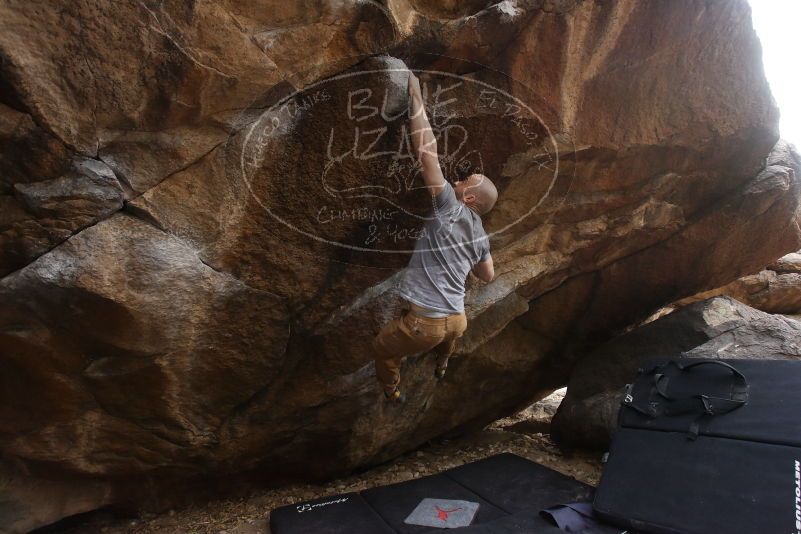 Bouldering in Hueco Tanks on 03/16/2019 with Blue Lizard Climbing and Yoga

Filename: SRM_20190316_1708170.jpg
Aperture: f/5.0
Shutter Speed: 1/200
Body: Canon EOS-1D Mark II
Lens: Canon EF 16-35mm f/2.8 L