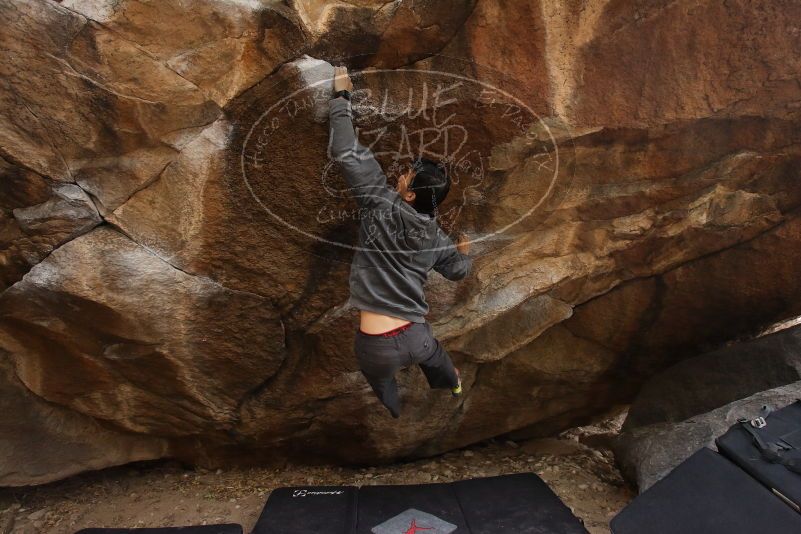 Bouldering in Hueco Tanks on 03/16/2019 with Blue Lizard Climbing and Yoga

Filename: SRM_20190316_1716530.jpg
Aperture: f/5.0
Shutter Speed: 1/200
Body: Canon EOS-1D Mark II
Lens: Canon EF 16-35mm f/2.8 L