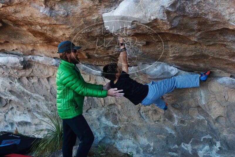 Bouldering in Hueco Tanks on 03/17/2019 with Blue Lizard Climbing and Yoga

Filename: SRM_20190317_0947050.jpg
Aperture: f/4.0
Shutter Speed: 1/160
Body: Canon EOS-1D Mark II
Lens: Canon EF 50mm f/1.8 II