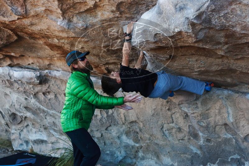 Bouldering in Hueco Tanks on 03/17/2019 with Blue Lizard Climbing and Yoga

Filename: SRM_20190317_0947100.jpg
Aperture: f/4.0
Shutter Speed: 1/160
Body: Canon EOS-1D Mark II
Lens: Canon EF 50mm f/1.8 II