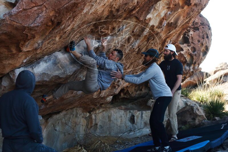 Bouldering in Hueco Tanks on 03/17/2019 with Blue Lizard Climbing and Yoga

Filename: SRM_20190317_1009280.jpg
Aperture: f/4.0
Shutter Speed: 1/400
Body: Canon EOS-1D Mark II
Lens: Canon EF 50mm f/1.8 II