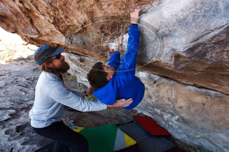 Bouldering in Hueco Tanks on 03/17/2019 with Blue Lizard Climbing and Yoga

Filename: SRM_20190317_1032090.jpg
Aperture: f/5.6
Shutter Speed: 1/200
Body: Canon EOS-1D Mark II
Lens: Canon EF 16-35mm f/2.8 L