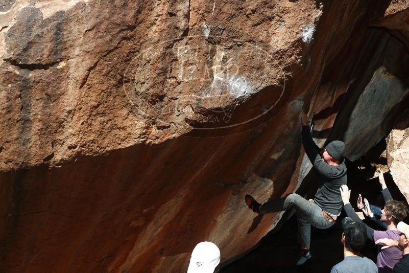 Bouldering in Hueco Tanks on 03/17/2019 with Blue Lizard Climbing and Yoga

Filename: SRM_20190317_1158270.jpg
Aperture: f/5.6
Shutter Speed: 1/250
Body: Canon EOS-1D Mark II
Lens: Canon EF 50mm f/1.8 II