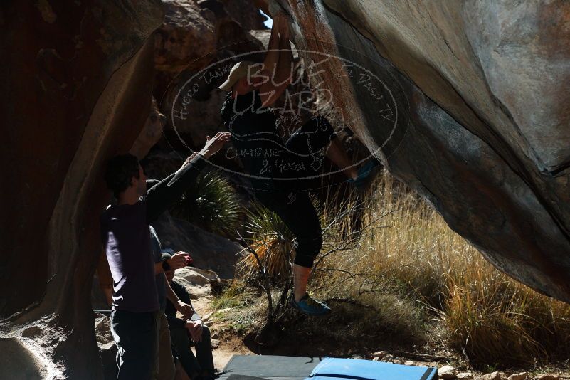 Bouldering in Hueco Tanks on 03/17/2019 with Blue Lizard Climbing and Yoga

Filename: SRM_20190317_1159580.jpg
Aperture: f/5.6
Shutter Speed: 1/250
Body: Canon EOS-1D Mark II
Lens: Canon EF 50mm f/1.8 II