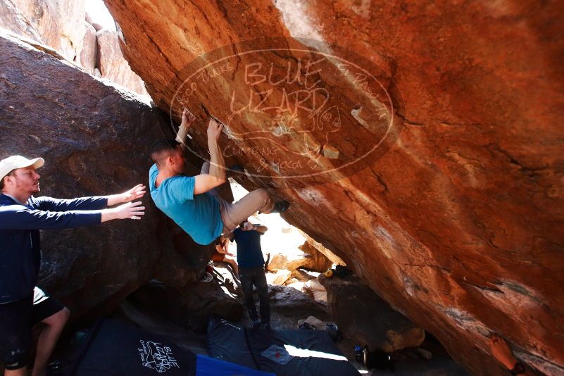 Bouldering in Hueco Tanks on 03/17/2019 with Blue Lizard Climbing and Yoga

Filename: SRM_20190317_1305160.jpg
Aperture: f/5.6
Shutter Speed: 1/320
Body: Canon EOS-1D Mark II
Lens: Canon EF 16-35mm f/2.8 L