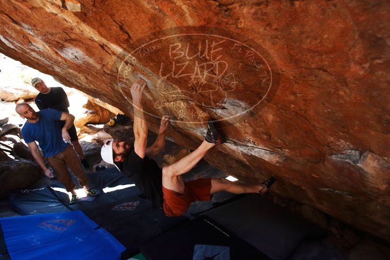 Bouldering in Hueco Tanks on 03/17/2019 with Blue Lizard Climbing and Yoga

Filename: SRM_20190317_1312020.jpg
Aperture: f/5.6
Shutter Speed: 1/250
Body: Canon EOS-1D Mark II
Lens: Canon EF 16-35mm f/2.8 L