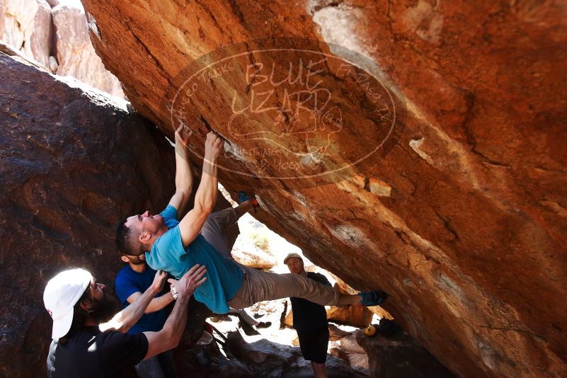 Bouldering in Hueco Tanks on 03/17/2019 with Blue Lizard Climbing and Yoga

Filename: SRM_20190317_1313101.jpg
Aperture: f/5.6
Shutter Speed: 1/320
Body: Canon EOS-1D Mark II
Lens: Canon EF 16-35mm f/2.8 L