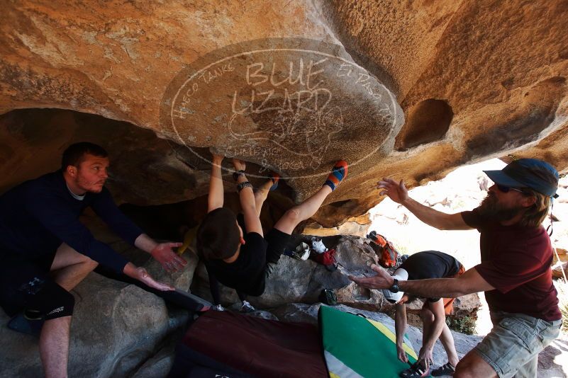 Bouldering in Hueco Tanks on 03/17/2019 with Blue Lizard Climbing and Yoga

Filename: SRM_20190317_1539250.jpg
Aperture: f/5.6
Shutter Speed: 1/250
Body: Canon EOS-1D Mark II
Lens: Canon EF 16-35mm f/2.8 L