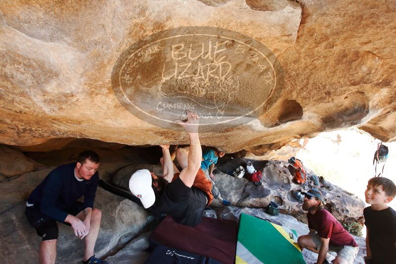 Bouldering in Hueco Tanks on 03/17/2019 with Blue Lizard Climbing and Yoga

Filename: SRM_20190317_1542210.jpg
Aperture: f/5.6
Shutter Speed: 1/250
Body: Canon EOS-1D Mark II
Lens: Canon EF 16-35mm f/2.8 L