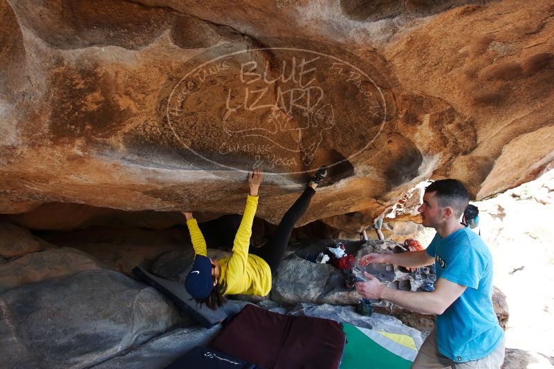 Bouldering in Hueco Tanks on 03/17/2019 with Blue Lizard Climbing and Yoga

Filename: SRM_20190317_1551430.jpg
Aperture: f/5.6
Shutter Speed: 1/250
Body: Canon EOS-1D Mark II
Lens: Canon EF 16-35mm f/2.8 L