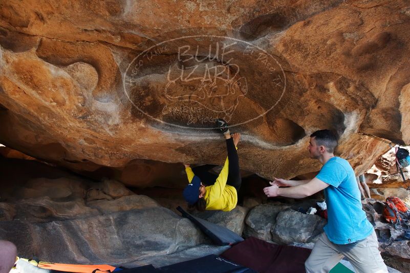 Bouldering in Hueco Tanks on 03/17/2019 with Blue Lizard Climbing and Yoga

Filename: SRM_20190317_1551530.jpg
Aperture: f/5.6
Shutter Speed: 1/250
Body: Canon EOS-1D Mark II
Lens: Canon EF 16-35mm f/2.8 L