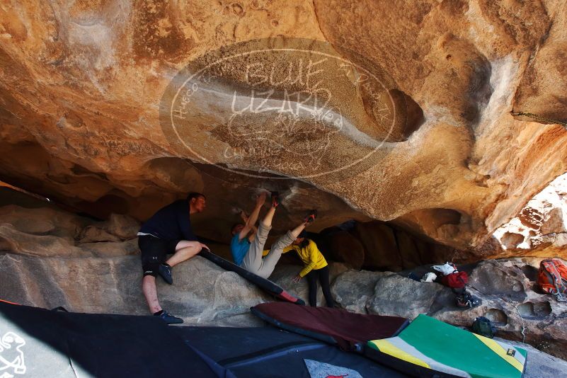 Bouldering in Hueco Tanks on 03/17/2019 with Blue Lizard Climbing and Yoga

Filename: SRM_20190317_1556160.jpg
Aperture: f/5.6
Shutter Speed: 1/250
Body: Canon EOS-1D Mark II
Lens: Canon EF 16-35mm f/2.8 L