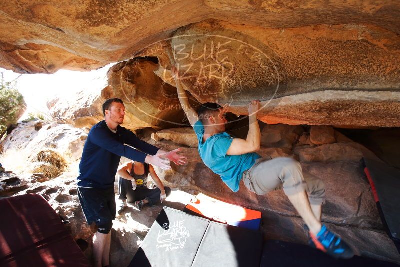 Bouldering in Hueco Tanks on 03/17/2019 with Blue Lizard Climbing and Yoga

Filename: SRM_20190317_1612500.jpg
Aperture: f/5.6
Shutter Speed: 1/250
Body: Canon EOS-1D Mark II
Lens: Canon EF 16-35mm f/2.8 L