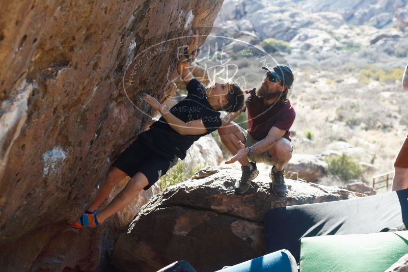 Bouldering in Hueco Tanks on 03/17/2019 with Blue Lizard Climbing and Yoga

Filename: SRM_20190317_1654590.jpg
Aperture: f/4.0
Shutter Speed: 1/320
Body: Canon EOS-1D Mark II
Lens: Canon EF 50mm f/1.8 II