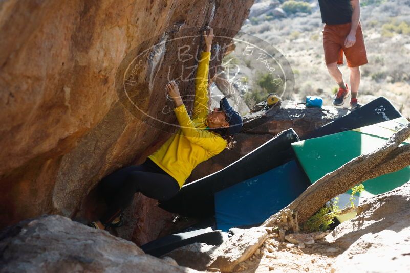 Bouldering in Hueco Tanks on 03/17/2019 with Blue Lizard Climbing and Yoga

Filename: SRM_20190317_1723220.jpg
Aperture: f/4.0
Shutter Speed: 1/250
Body: Canon EOS-1D Mark II
Lens: Canon EF 50mm f/1.8 II