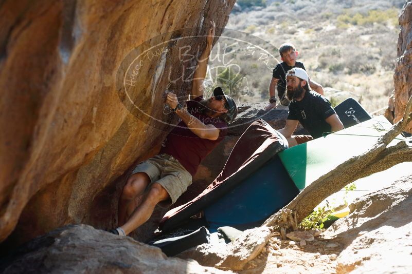 Bouldering in Hueco Tanks on 03/17/2019 with Blue Lizard Climbing and Yoga

Filename: SRM_20190317_1730431.jpg
Aperture: f/4.0
Shutter Speed: 1/250
Body: Canon EOS-1D Mark II
Lens: Canon EF 50mm f/1.8 II