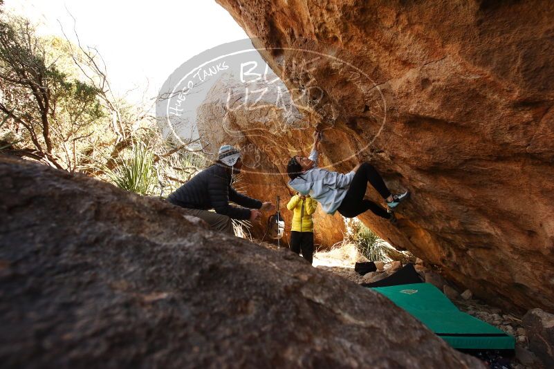 Bouldering in Hueco Tanks on 03/20/2019 with Blue Lizard Climbing and Yoga

Filename: SRM_20190320_1012160.jpg
Aperture: f/5.6
Shutter Speed: 1/250
Body: Canon EOS-1D Mark II
Lens: Canon EF 16-35mm f/2.8 L