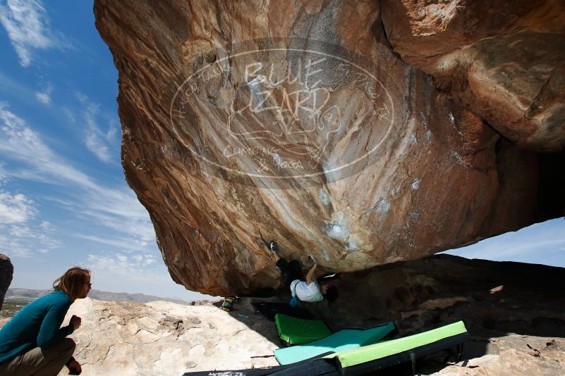 Bouldering in Hueco Tanks on 03/20/2019 with Blue Lizard Climbing and Yoga

Filename: SRM_20190320_1209100.jpg
Aperture: f/5.6
Shutter Speed: 1/250
Body: Canon EOS-1D Mark II
Lens: Canon EF 16-35mm f/2.8 L