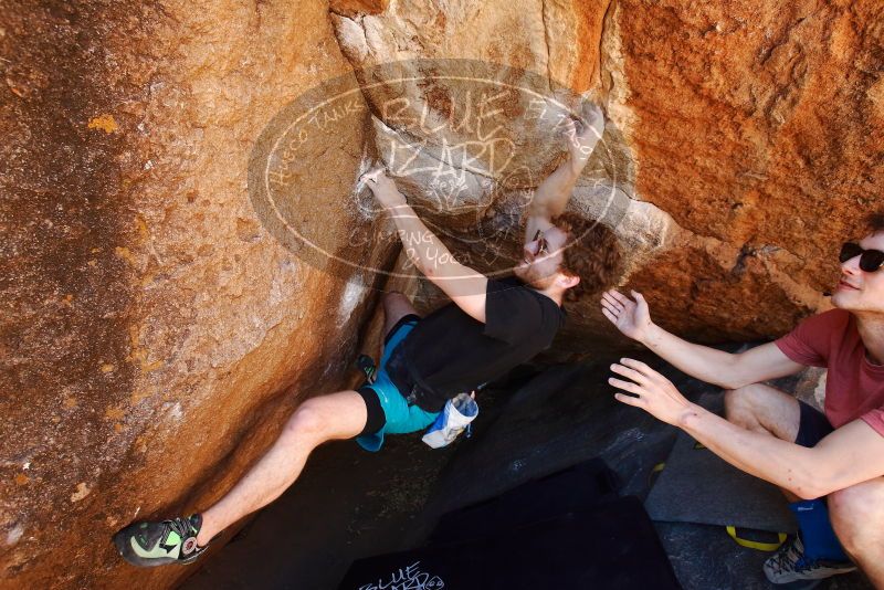 Bouldering in Hueco Tanks on 03/29/2019 with Blue Lizard Climbing and Yoga

Filename: SRM_20190329_0948280.jpg
Aperture: f/5.6
Shutter Speed: 1/125
Body: Canon EOS-1D Mark II
Lens: Canon EF 16-35mm f/2.8 L