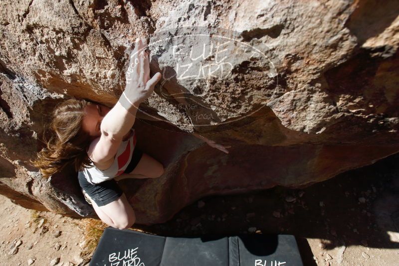 Bouldering in Hueco Tanks on 03/29/2019 with Blue Lizard Climbing and Yoga

Filename: SRM_20190329_1001310.jpg
Aperture: f/5.6
Shutter Speed: 1/800
Body: Canon EOS-1D Mark II
Lens: Canon EF 16-35mm f/2.8 L