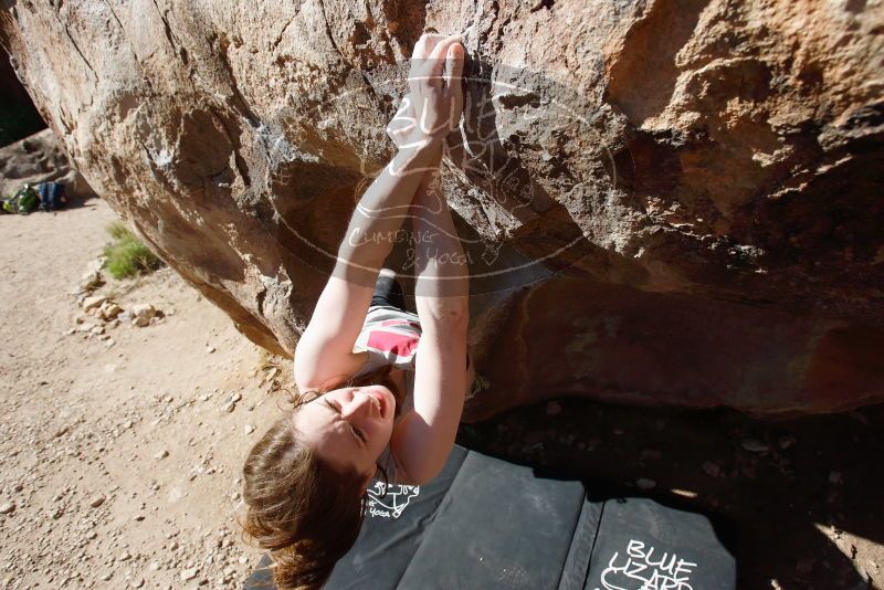 Bouldering in Hueco Tanks on 03/29/2019 with Blue Lizard Climbing and Yoga

Filename: SRM_20190329_1001350.jpg
Aperture: f/5.6
Shutter Speed: 1/800
Body: Canon EOS-1D Mark II
Lens: Canon EF 16-35mm f/2.8 L