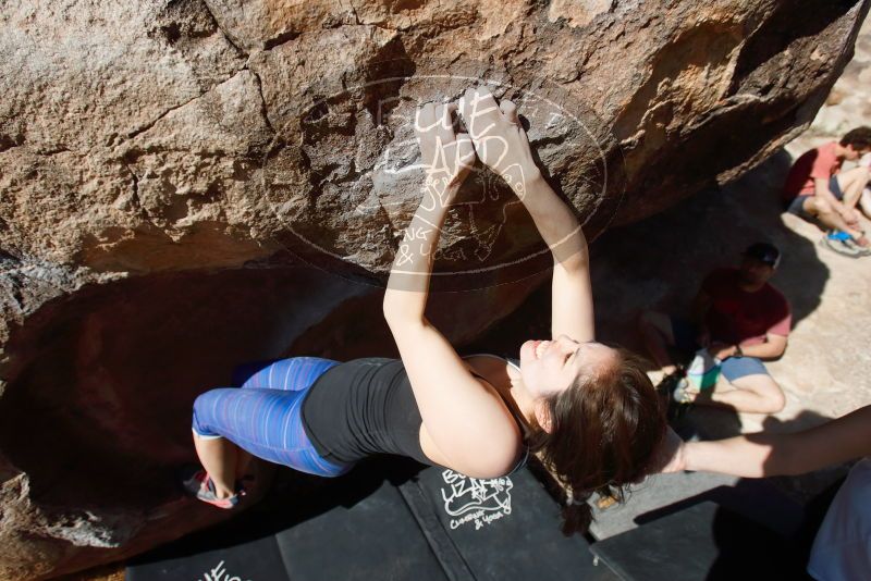 Bouldering in Hueco Tanks on 03/29/2019 with Blue Lizard Climbing and Yoga

Filename: SRM_20190329_1012460.jpg
Aperture: f/5.6
Shutter Speed: 1/1250
Body: Canon EOS-1D Mark II
Lens: Canon EF 16-35mm f/2.8 L