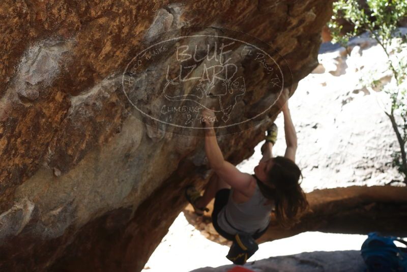 Bouldering in Hueco Tanks on 03/29/2019 with Blue Lizard Climbing and Yoga

Filename: SRM_20190329_1025500.jpg
Aperture: f/5.6
Shutter Speed: 1/250
Body: Canon EOS-1D Mark II
Lens: Canon EF 50mm f/1.8 II