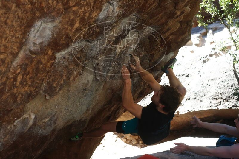 Bouldering in Hueco Tanks on 03/29/2019 with Blue Lizard Climbing and Yoga

Filename: SRM_20190329_1028430.jpg
Aperture: f/5.6
Shutter Speed: 1/250
Body: Canon EOS-1D Mark II
Lens: Canon EF 50mm f/1.8 II