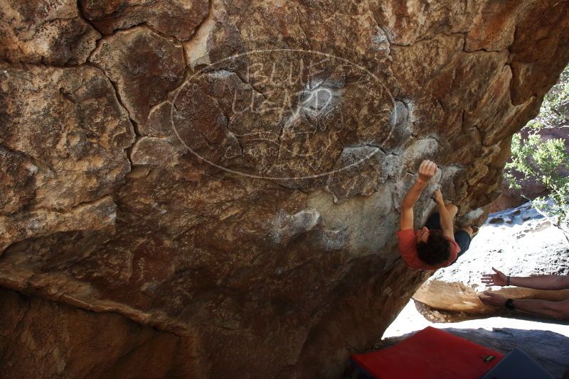 Bouldering in Hueco Tanks on 03/29/2019 with Blue Lizard Climbing and Yoga

Filename: SRM_20190329_1053050.jpg
Aperture: f/5.6
Shutter Speed: 1/250
Body: Canon EOS-1D Mark II
Lens: Canon EF 16-35mm f/2.8 L