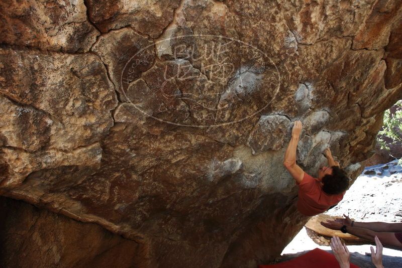 Bouldering in Hueco Tanks on 03/29/2019 with Blue Lizard Climbing and Yoga

Filename: SRM_20190329_1053120.jpg
Aperture: f/5.6
Shutter Speed: 1/250
Body: Canon EOS-1D Mark II
Lens: Canon EF 16-35mm f/2.8 L