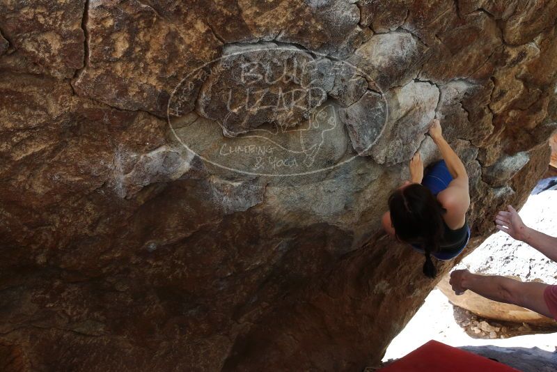 Bouldering in Hueco Tanks on 03/29/2019 with Blue Lizard Climbing and Yoga

Filename: SRM_20190329_1056340.jpg
Aperture: f/5.6
Shutter Speed: 1/250
Body: Canon EOS-1D Mark II
Lens: Canon EF 16-35mm f/2.8 L