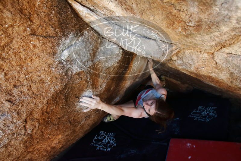 Bouldering in Hueco Tanks on 03/29/2019 with Blue Lizard Climbing and Yoga

Filename: SRM_20190329_1116530.jpg
Aperture: f/5.6
Shutter Speed: 1/200
Body: Canon EOS-1D Mark II
Lens: Canon EF 16-35mm f/2.8 L