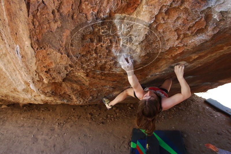 Bouldering in Hueco Tanks on 03/29/2019 with Blue Lizard Climbing and Yoga

Filename: SRM_20190329_1245011.jpg
Aperture: f/5.6
Shutter Speed: 1/250
Body: Canon EOS-1D Mark II
Lens: Canon EF 16-35mm f/2.8 L