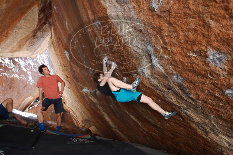 Bouldering in Hueco Tanks on 03/29/2019 with Blue Lizard Climbing and Yoga

Filename: SRM_20190329_1544470.jpg
Aperture: f/4.5
Shutter Speed: 1/250
Body: Canon EOS-1D Mark II
Lens: Canon EF 16-35mm f/2.8 L