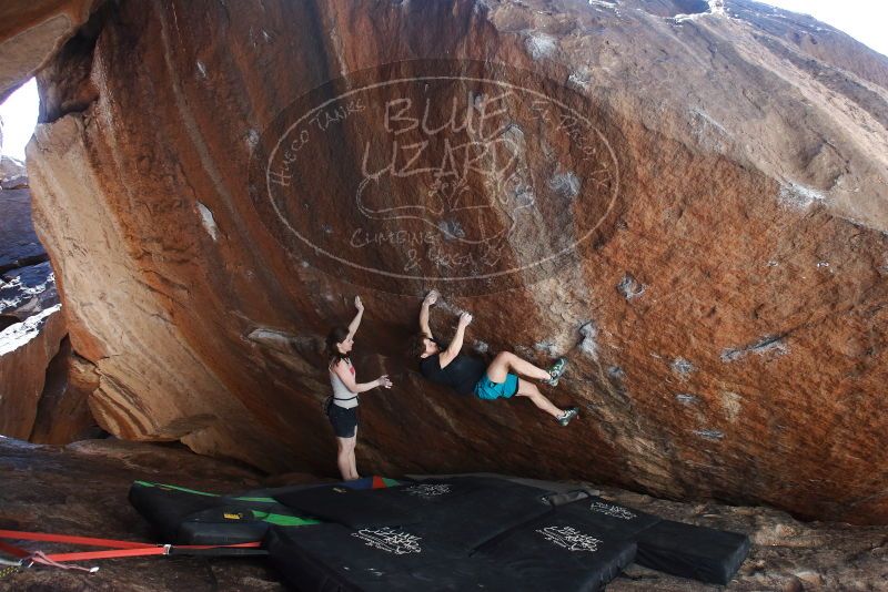 Bouldering in Hueco Tanks on 03/29/2019 with Blue Lizard Climbing and Yoga

Filename: SRM_20190329_1600320.jpg
Aperture: f/5.6
Shutter Speed: 1/250
Body: Canon EOS-1D Mark II
Lens: Canon EF 16-35mm f/2.8 L