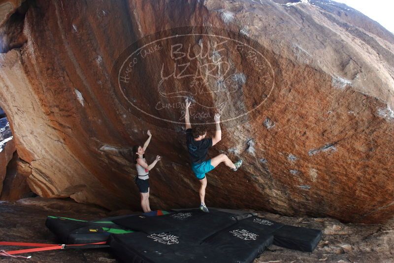 Bouldering in Hueco Tanks on 03/29/2019 with Blue Lizard Climbing and Yoga

Filename: SRM_20190329_1600380.jpg
Aperture: f/5.6
Shutter Speed: 1/250
Body: Canon EOS-1D Mark II
Lens: Canon EF 16-35mm f/2.8 L