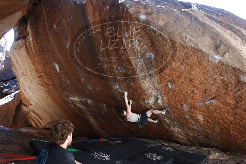 Bouldering in Hueco Tanks on 03/29/2019 with Blue Lizard Climbing and Yoga

Filename: SRM_20190329_1601270.jpg
Aperture: f/5.6
Shutter Speed: 1/250
Body: Canon EOS-1D Mark II
Lens: Canon EF 16-35mm f/2.8 L