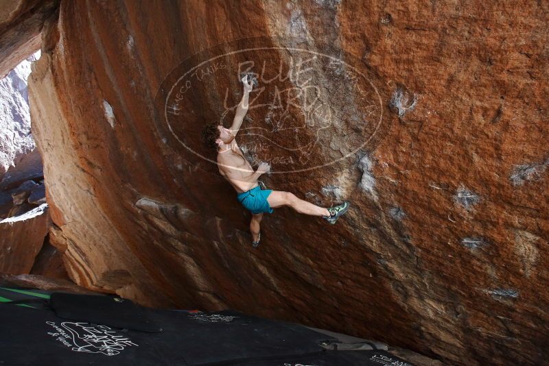 Bouldering in Hueco Tanks on 03/29/2019 with Blue Lizard Climbing and Yoga

Filename: SRM_20190329_1606580.jpg
Aperture: f/5.6
Shutter Speed: 1/250
Body: Canon EOS-1D Mark II
Lens: Canon EF 16-35mm f/2.8 L