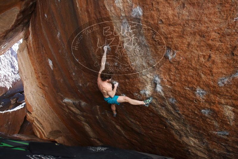 Bouldering in Hueco Tanks on 03/29/2019 with Blue Lizard Climbing and Yoga

Filename: SRM_20190329_1608540.jpg
Aperture: f/5.6
Shutter Speed: 1/250
Body: Canon EOS-1D Mark II
Lens: Canon EF 16-35mm f/2.8 L